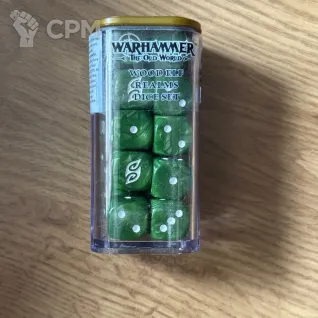 Описание картинки Wood Elf Realms Dice Set от zurdo по цене 4 500руб | Свободный Рынок Миниатюр - СРМ