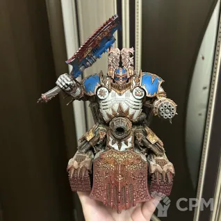 Описание картинки Khorne Lord of Skulls от Dwaerg по цене 18 500руб | Свободный Рынок Миниатюр - СРМ