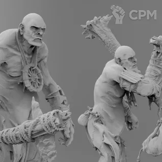 Описание картинки Ork Giant от Naggaroth Night по цене 2 500руб | Свободный Рынок Миниатюр - СРМ