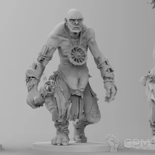 Описание картинки Ork Giant от Naggaroth Night по цене 2 500руб | Свободный Рынок Миниатюр - СРМ