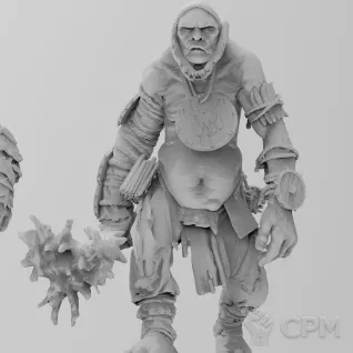 Описание картинки Ork Giant от Naggaroth Night по цене 2 500руб | Свободный Рынок Миниатюр - СРМ