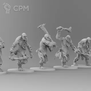 Описание картинки Ork Giant от Naggaroth Night по цене 2 500руб | Свободный Рынок Миниатюр - СРМ