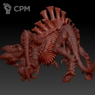 Описание картинки Tyrannofex от Клондайк Моделей  по цене 1 870руб | Свободный Рынок Миниатюр - СРМ