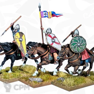 Описание картинки VXDA012  Norman Unarmoured Cavalry от Base 28 по цене 3 750руб | Свободный Рынок Миниатюр - СРМ