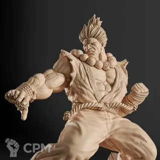Описание картинки Akuma Фигурка (Street Fighter) от GAS3TXD  по цене 3 600руб | Свободный Рынок Миниатюр - СРМ