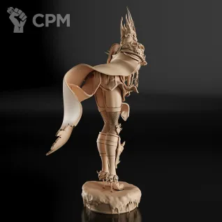 Описание картинки Lich Queen Girl Фигурка (World of Warcraft) от GAS3TXD  по цене 3 900руб | Свободный Рынок Миниатюр - СРМ
