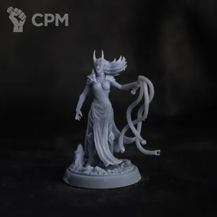 Описание картинки Дроу/Жрица от Dark Craft Hobby по цене 256руб | Свободный Рынок Миниатюр - СРМ