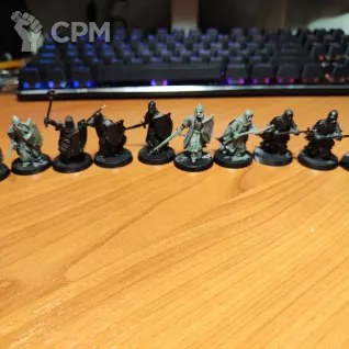 Описание картинки WARRIOR OF THE DEAD + KING OF THE DEAD от Сергиев Илья по цене 6 900руб | Свободный Рынок Миниатюр - СРМ