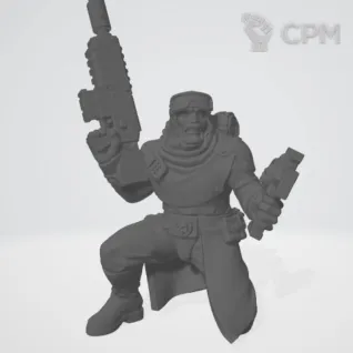 Описание картинки Tallarn Veteran Guardsmen от Upi по цене 1 200руб | Свободный Рынок Миниатюр - СРМ