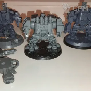 Описание картинки Warhammer Space Marine Venerable Dreadnought 3шт от User37833 по цене 4 000руб | Свободный Рынок Миниатюр - СРМ