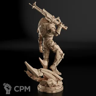 Описание картинки Garrus Фигурка (Mass Effect) от GAS3TXD  по цене 3 900руб | Свободный Рынок Миниатюр - СРМ