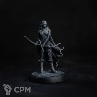 Описание картинки Полу Эльф/Плут/Следопыт от Dark Craft Hobby по цене 364руб | Свободный Рынок Миниатюр - СРМ