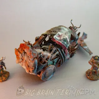 Описание картинки Хламовозка из винтокрыла | Fallout: Wasteland Warfare от Big Brain Terrain по цене 2 750руб | Свободный Рынок Миниатюр - СРМ