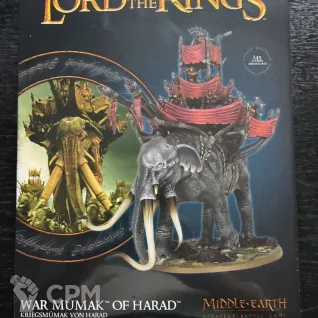 Описание картинки War Mumak Of Harad от zurdo по цене 11 950руб | Свободный Рынок Миниатюр - СРМ