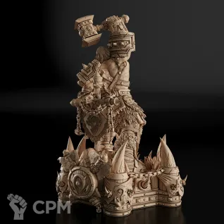 Описание картинки Thrall Фигурка (World of Warcraft) от GAS3TXD  по цене 5 900руб | Свободный Рынок Миниатюр - СРМ