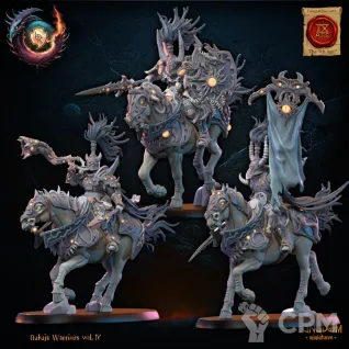Описание картинки Nukuja Knights CG от PocketSized Prints по цене 1 500руб | Свободный Рынок Миниатюр - СРМ