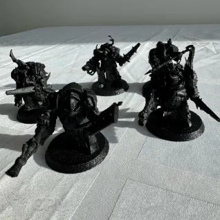 Описание картинки Blightlord Terminators от mak6389 по цене 900руб | Свободный Рынок Миниатюр - СРМ