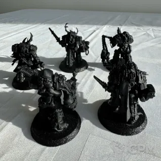 Описание картинки Blightlord Terminators от mak6389 по цене 900руб | Свободный Рынок Миниатюр - СРМ