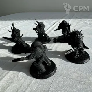 Описание картинки Blightlord Terminators от mak6389 по цене 900руб | Свободный Рынок Миниатюр - СРМ