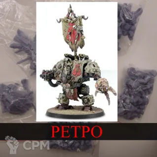 Описание картинки Nurgle Dreadnought от White Rhino по цене 799руб | Свободный Рынок Миниатюр - СРМ