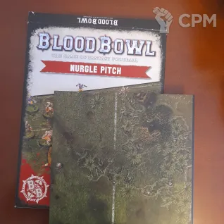 Описание картинки Nurgle Blood Bowl team Pitch от Pavel98 по цене 4 500руб | Свободный Рынок Миниатюр - СРМ