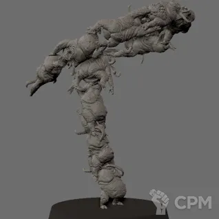 Описание картинки Nurglings от F4Mp по цене 200руб | Свободный Рынок Миниатюр - СРМ