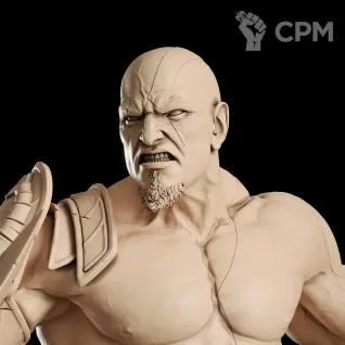 Описание картинки Kratos Фигурка (God of War) от GAS3TXD  по цене 4 100руб | Свободный Рынок Миниатюр - СРМ