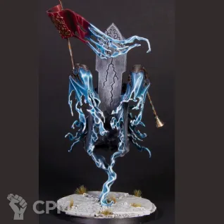 Описание картинки Kurdoss Valentian, The Craven King Nighthaunt от Brushsinger по цене 9 460руб | Свободный Рынок Миниатюр - СРМ