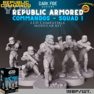 Описание картинки Republic commando от Мастерская Хомячка по цене 180руб | Свободный Рынок Миниатюр - СРМ
