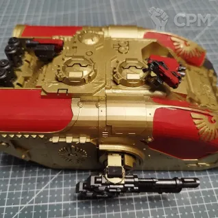 Описание картинки Venerable Land Raider Adeptus Custodes от ardraug по цене 1 900руб | Свободный Рынок Миниатюр - СРМ