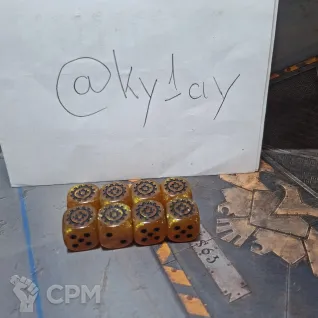 Описание картинки Kharadron Overlords Dice (Половина 1) от Kylay по цене 1 200руб | Свободный Рынок Миниатюр - СРМ