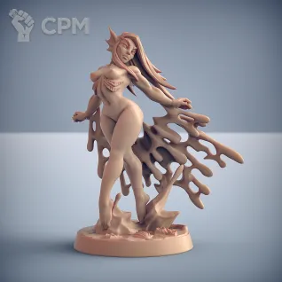 Описание картинки Fantasy Pin-up. Водный дух от Подземный человек по цене 170руб | Свободный Рынок Миниатюр - СРМ