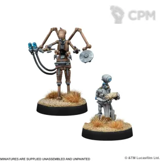 Описание картинки Star Wars: Legion - Separatist Specialists от StarkLogistics по цене 4 305руб | Свободный Рынок Миниатюр - СРМ