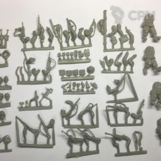 Описание картинки US Airborne M42 frame (2025) Sprue от  по цене 540руб | Свободный Рынок Миниатюр - СРМ