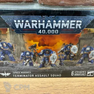Описание картинки Terminator Assault Squad от WarhammerBaby по цене 6 700руб | Свободный Рынок Миниатюр - СРМ