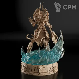 Описание картинки Draenei Death Knight Фигурка (World of Warcraft) от GAS3TXD  по цене 4 600руб | Свободный Рынок Миниатюр - СРМ