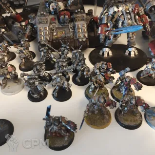 Описание картинки Армия Grey Knights от TrTinf по цене 60 000руб | Свободный Рынок Миниатюр - СРМ