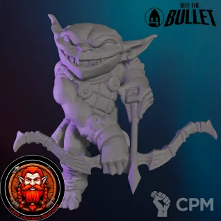 Описание картинки Гоблин следопыт от Falgrim's_shop по цене 420руб | Свободный Рынок Миниатюр - СРМ