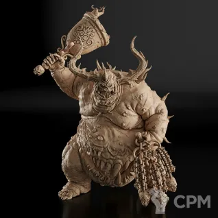 Описание картинки Great Unclean One Nurgle Фигурка (Warhammer) от GAS3TXD  по цене 4 900руб | Свободный Рынок Миниатюр - СРМ