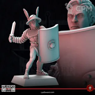 Описание картинки Provocator от Barduck Miniatures по цене 239руб | Свободный Рынок Миниатюр - СРМ