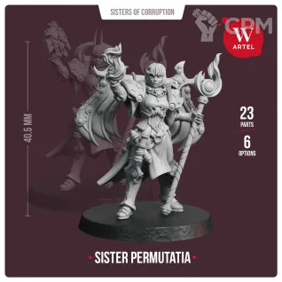 Описание картинки Sisters of Corruption Bundle от Артель W по цене 2 550руб | Свободный Рынок Миниатюр - СРМ