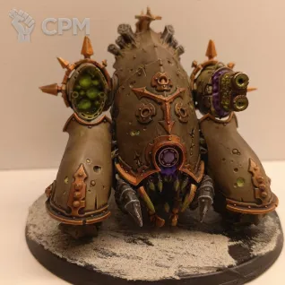 Описание картинки Warhammer 40000 Death Guard Myphitic Blight-Hauler от Rayadarian по цене 3 500руб | Свободный Рынок Миниатюр - СРМ