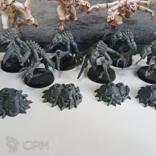 Описание картинки Tyranids Genestealers (Old) от Goblay по цене 2 000руб | Свободный Рынок Миниатюр - СРМ