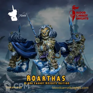 Описание картинки Артас | Коллекционная миниатюра 70 мм от Blood Carrot Knights по цене 1 350руб | Свободный Рынок Миниатюр - СРМ