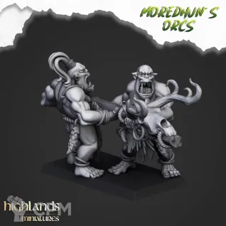 Описание картинки Cave Orcs от 3DPrintClub по цене 165руб | Свободный Рынок Миниатюр - СРМ