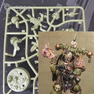 Описание картинки Space Marine Heroes 3 Gurg the Foul, ориг от GumanoiDja по цене 1 200руб | Свободный Рынок Миниатюр - СРМ