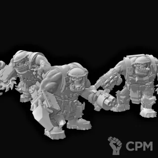 Описание картинки Стартер пак орков №1 / Orcs starter Set №1 от 3D6 по цене 1 400руб | Свободный Рынок Миниатюр - СРМ