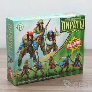 Описание картинки Пираты - Битвы Fantasy от Кот и Ворон по цене 400руб | Свободный Рынок Миниатюр - СРМ