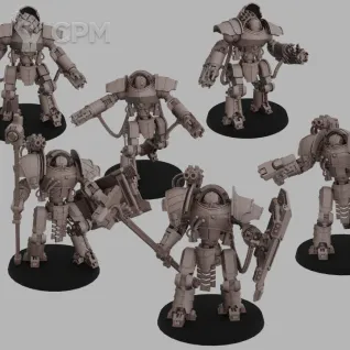 Описание картинки Domitar Ferrum Pattern  (цена за 1 модель) от 3D Wargaming по цене 800руб | Свободный Рынок Миниатюр - СРМ