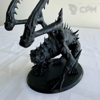 Описание картинки Gigantic Spawn of Chaos от mak6389 по цене 1 200руб | Свободный Рынок Миниатюр - СРМ